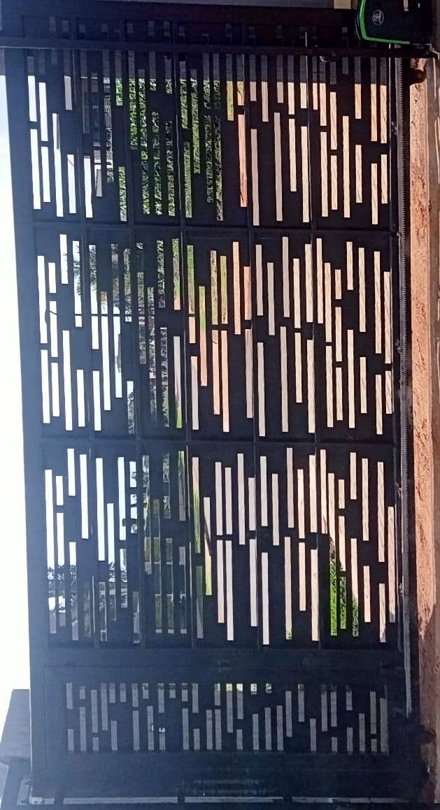 Second Laser-Cut Gate